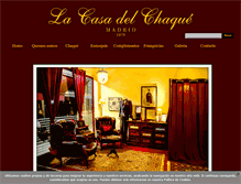 Tablet Screenshot of lacasadelchaque.com